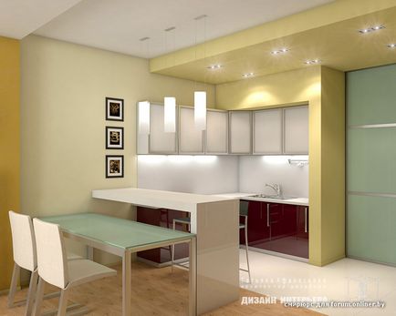 Как да се разделят хола от кухнята, от залата, отделна кухня на площ, всички на проектирането и поддръжката на дома