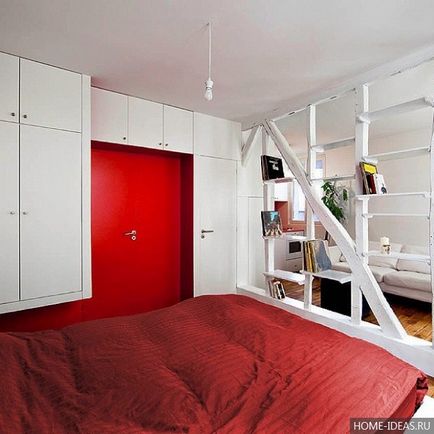 Как да се разделят на стаята на две зони (22, фото), идеята за зониране Апартаменти
