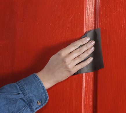 Как да премахнете боята от съветите на вратите, изграждане на портал