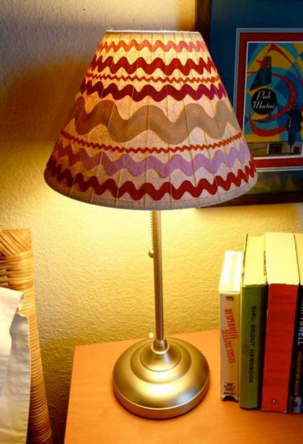 Как да украсят лампа