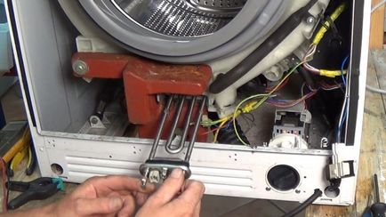 Как да се замени нагревателен елемент в клипа на перална машина, снимки, инструкции