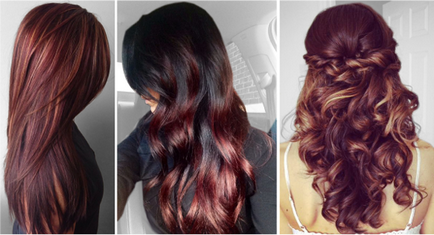 Оцветяване на тъмна коса - снимка преди и след, какви цветове да изберем и как да се направи у дома