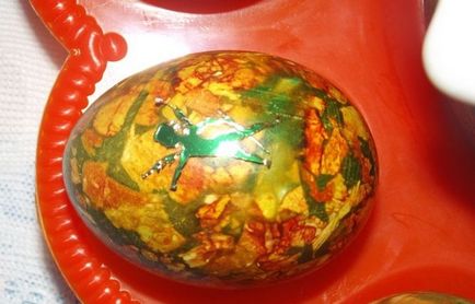 яйца Мрамор боя за великденски обелки, снимки