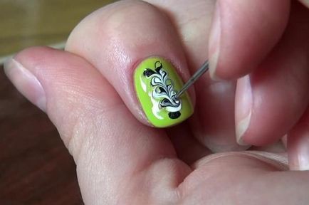 Красиви рисунки по иглата, ноктите и нокътните (снимки) Красиви рисунки по ноктите и нокти иглата