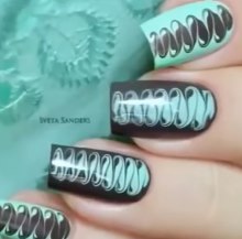 Красиви рисунки по иглата, ноктите и нокътните (нокти) Красиви рисунки по ноктите и нокти иглата