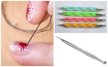 Красиви рисунки по иглата, ноктите и нокътните (снимки) Красиви рисунки по ноктите и нокти иглата