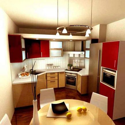 Ястия с различни цветове в интериора - дизайн съвети за избора на цветове за кухнята