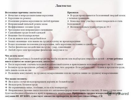 Lactostasis при кърмачки - симптоми и лечение у дома (много видео) (симптоми) Lactostasis при кърмачки - симптоми и лечение у дома (много видео)