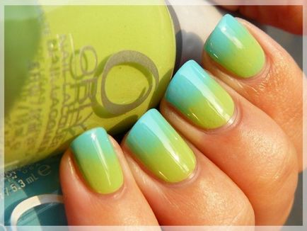 Модни Nails ефект Ombre - 50 видео снимки - стилни нокти