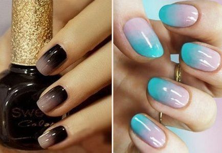 Модни Nails стил Омбре