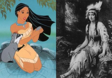 Ето защо историята на Покахонтас индийската принцеса приема християнството и се премества в Англия