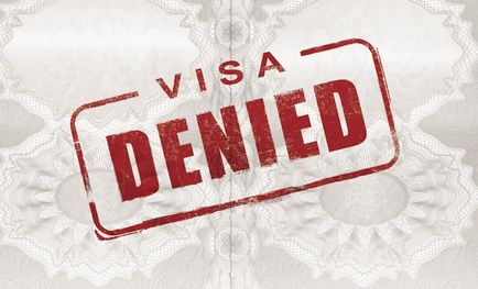 Отказът за издаване на виза, както и причините за отказ от получаването