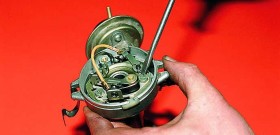 Прекъсвач-дистрибутор - устройство и видео ремонт прекъсвач а (Разпределение) Разпределителят на запалване - видео устройство и ремонт