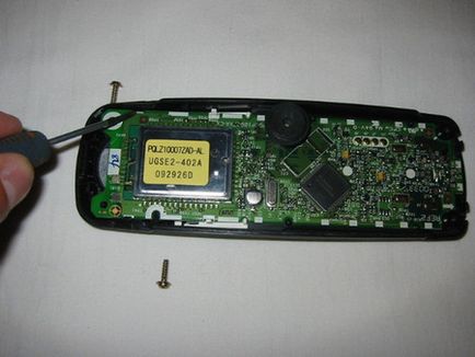 Handset PANASONIC ремонт загубата на някои ключови контакти