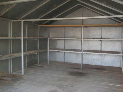 Домашно рафтове в гаража - как да се направи солидна, здрава конструкция, sdelai Garazh