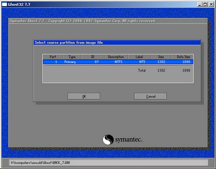 Създаване и използване на изображението на диска (Symantec призрак)