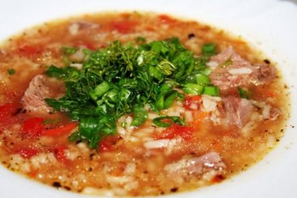 kharcho супа - рецепта със снимки