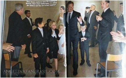Сватба на Анджелина Джоли и Бреда Питта нови изображения и детайли