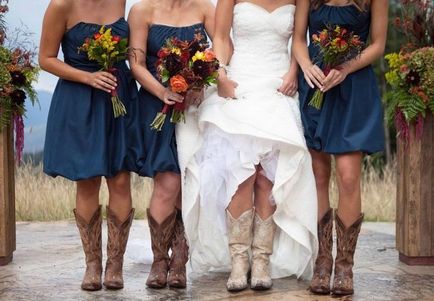 Сватбени обувки без токчета - как да избера най-подходящия снимката