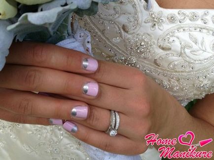 Сватба нокти дизайн снимки на най-доброто за нокти изкуство булката на сватбата