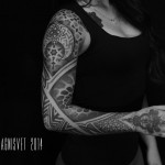 Татуировка стил dotvork 93 най-добри снимки и скици