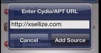 Инсталирайте xsellize от Cydia да xsellize репо