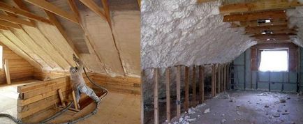 Топлоизолация на таван отвътре, отвън и материали