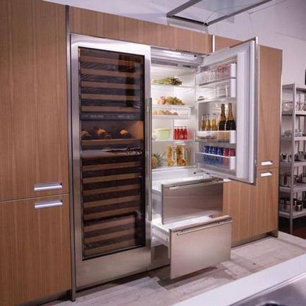 Вградени размер хладилници