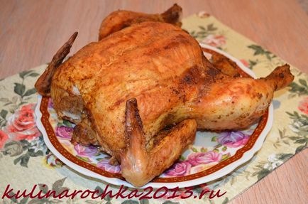 Печете пилето в цяла фурна - се готвят вкусно, красиво и уютно!