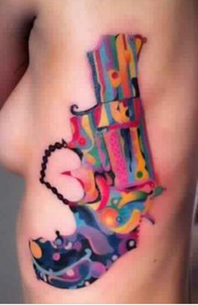 Значение татуировка пистолет