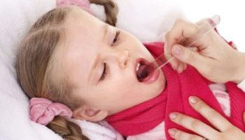 Как за лечение на болки в гърлото при дете