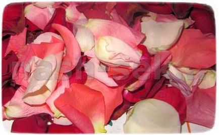 Розови листенца за използване
