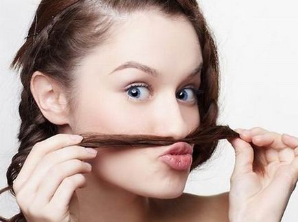 Как да се обезцвети мустаци