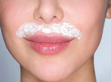 Как да се обезцвети мустаци