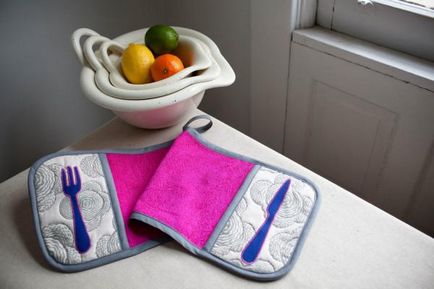 Potholders модел със собствените си ръце