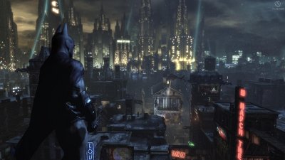 Батман Arkham град като съвкупност Батман Arkham град като съвкупност