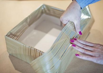 Как да украсят една кутия с ръцете си