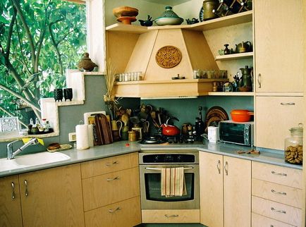 Хрушчов в дизайна на кухня интериор