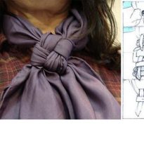 Как да се връзвам шал женски