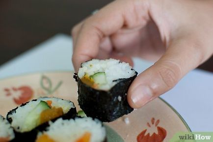 Как да се яде суши вкусно