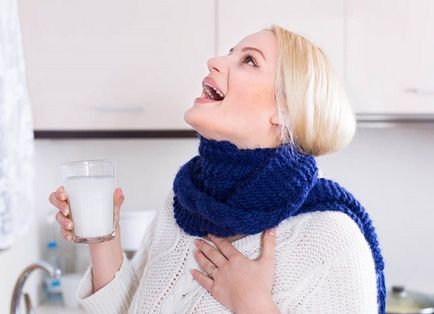 Като сода за изплакване на гърлото Като сода за изплакване на гърлото