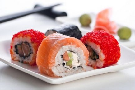 Как да се яде суши с клечки