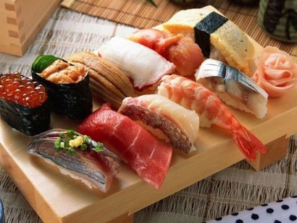 Как да се яде суши с клечки