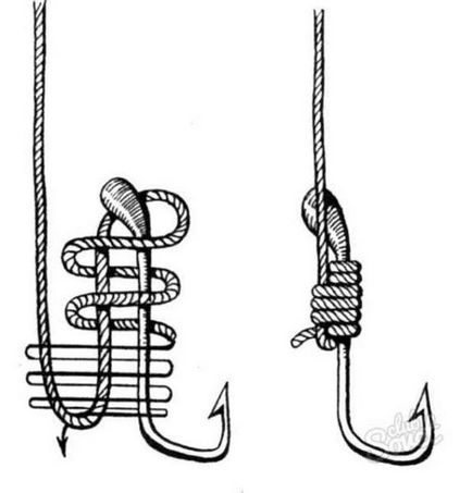 Как да се връзвам на въдицата на една кука
