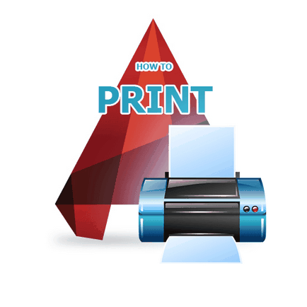 Как да печатаме AutoCAD