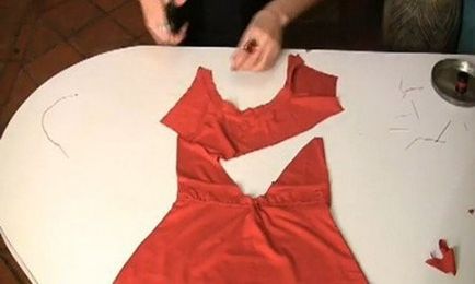 Как да шият рокля с дълъг свои ръце