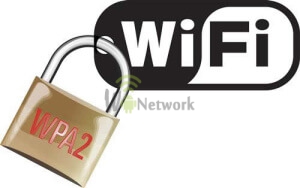 ключ за защита от безжична мрежа Wi-Fi