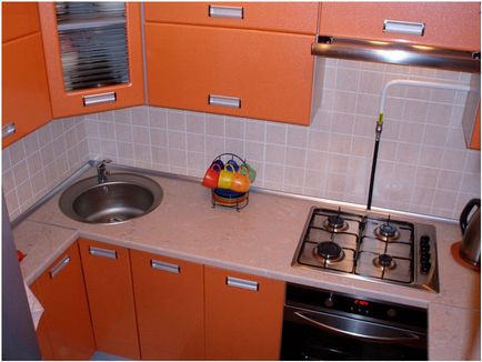 Хрушчов в кухня проектиране, ремонт и интериор снимка