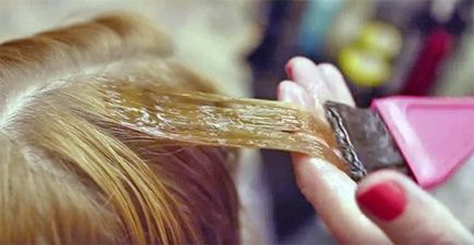 Желатинът ламиниране на косата у дома