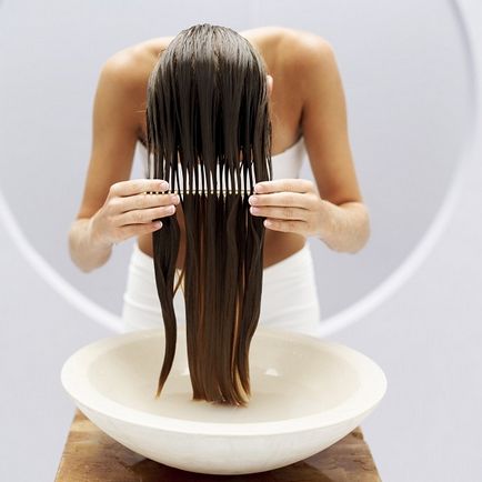 Желатинът ламиниране на косата у дома
